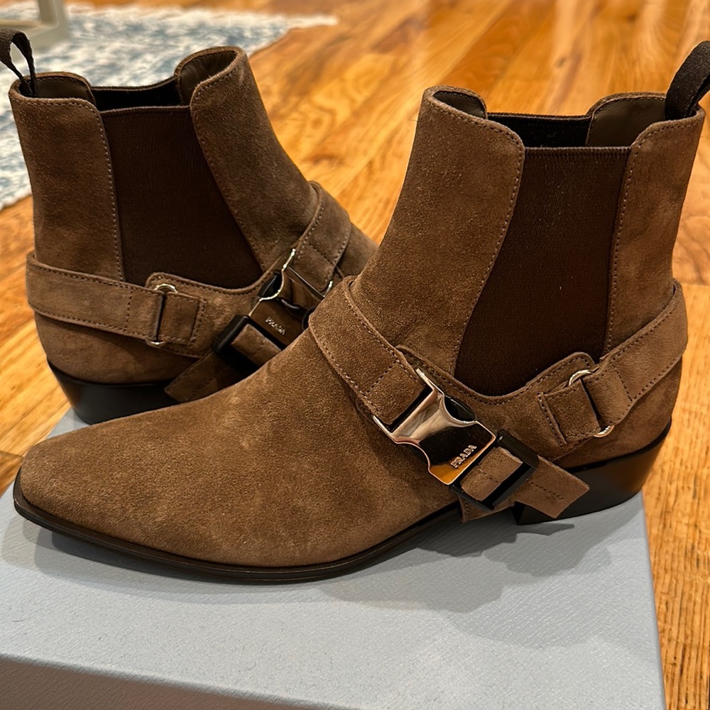 Prada Chelsea Booties